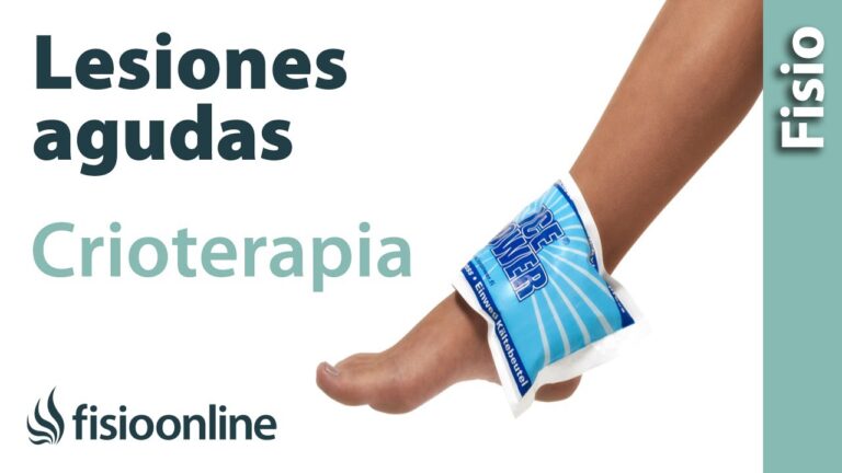 Efectividad de los Baños de Hielo en Crioterapia