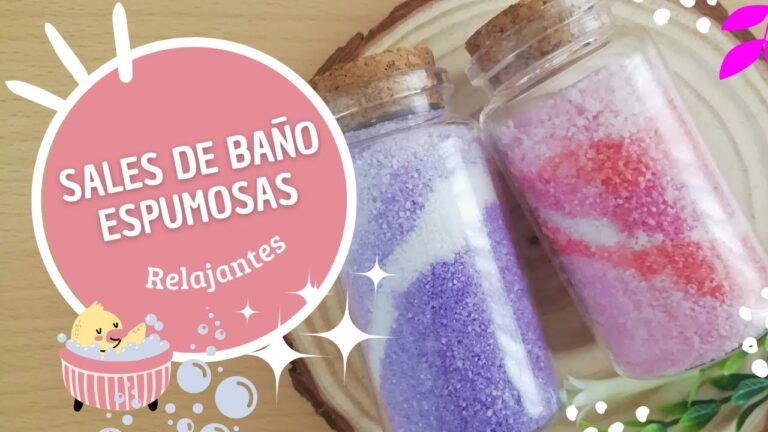 Disfruta de un Spa en Casa con Sales Relajantes