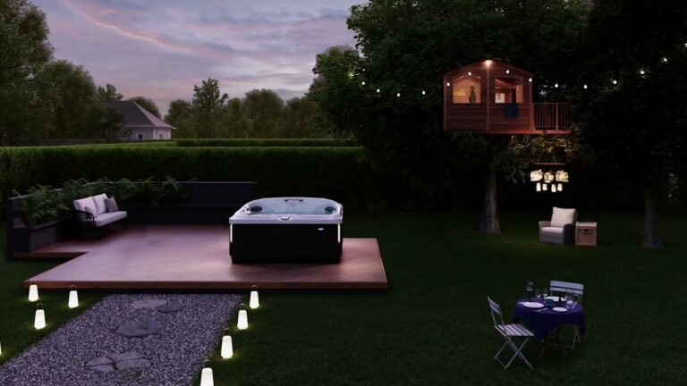 Transforma tu Jardín en un Oasis de Bienestar con un Jacuzzi